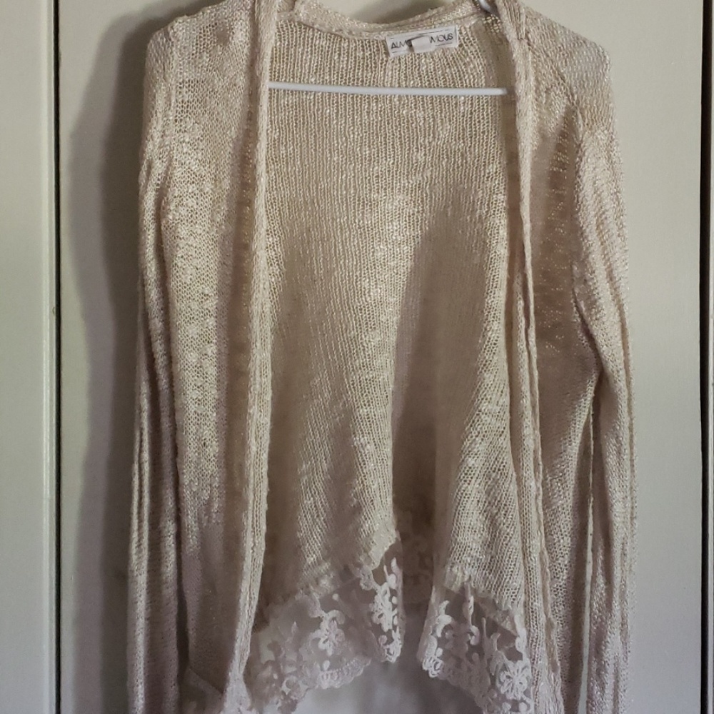 Knit cardigan